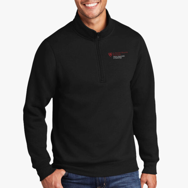 Cardiology - Unisex Fleece 1/4 Zip Pullover Sweatshirt Thumbnail