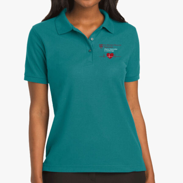 Cardiology - Ladies Silk Touch Short Sleeve Polo Shirt Thumbnail